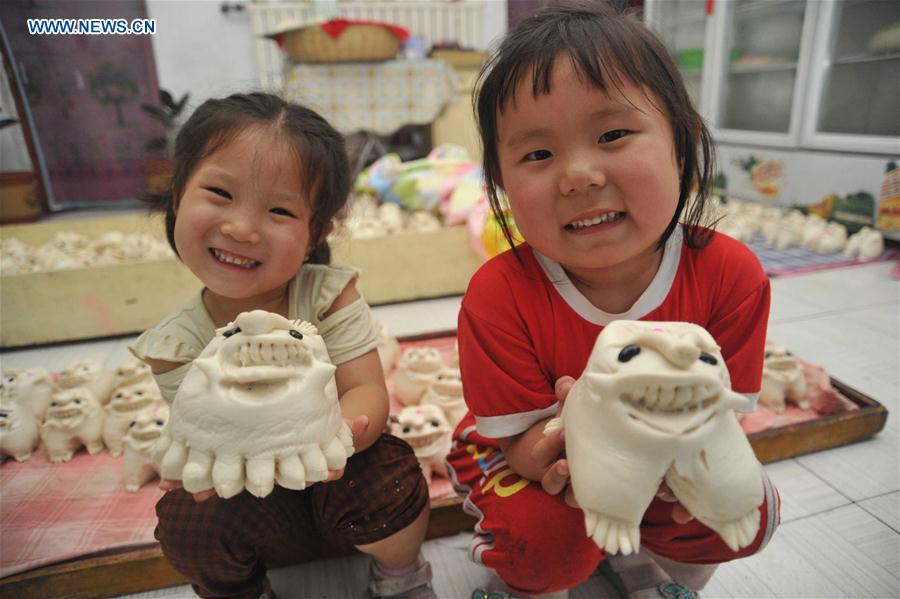 #CHINA-SHANXI-DUANWU-DRAGON BOAT FESTIVAL-TIGER-SHAPED BUN(CN)