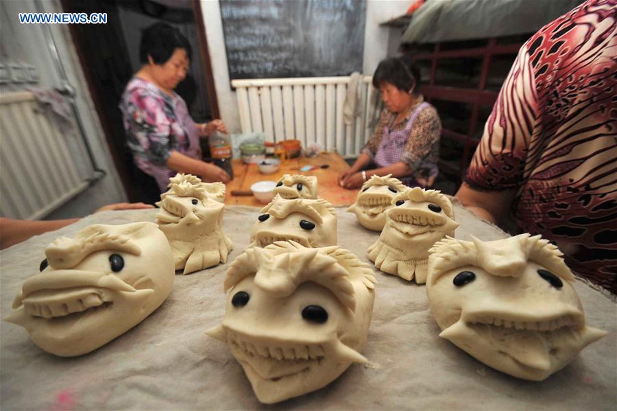 #CHINA-SHANXI-DUANWU-DRAGON BOAT FESTIVAL-TIGER-SHAPED BUN(CN)
