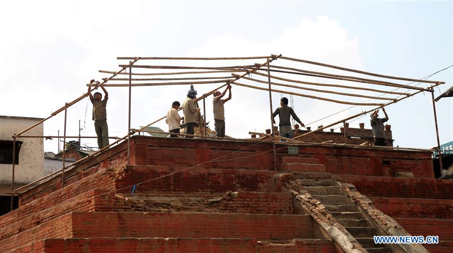 NEPAL-KATHMANDU-RECONSTRUCTION