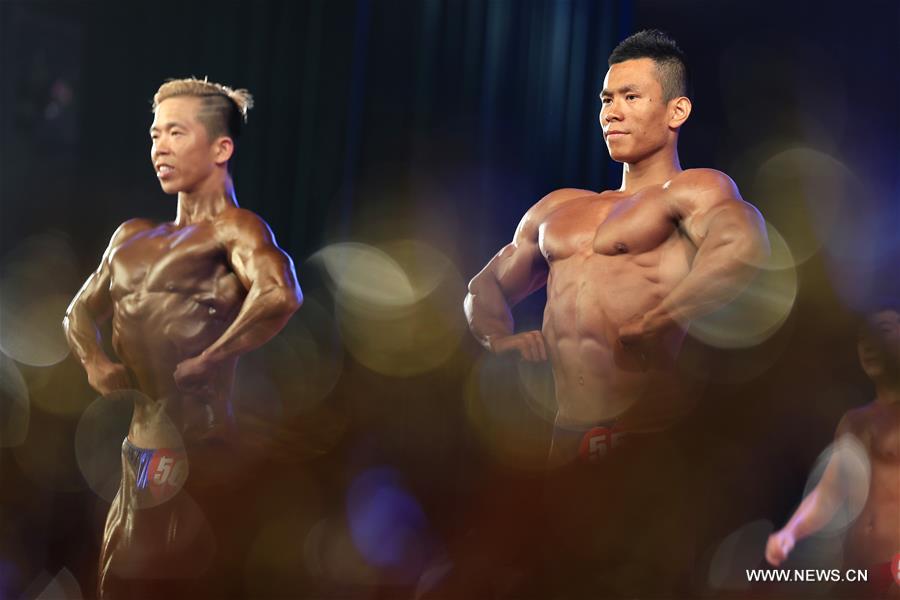More than 200 contestants attended a bodybuilding culture festival on Friday in Xuyi. More than 200 contestants attended a bodybuilding culture festival on Friday in Xuyi.