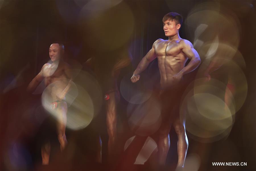 More than 200 contestants attended a bodybuilding culture festival on Friday in Xuyi. More than 200 contestants attended a bodybuilding culture festival on Friday in Xuyi.