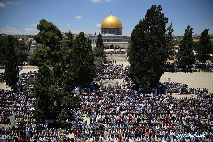 JERUSALEM-RAMADAN-FRIDAY PRAYER