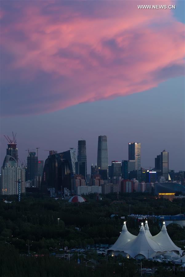 #CHINA-BEIJING-SUNSET GLOW(CN)