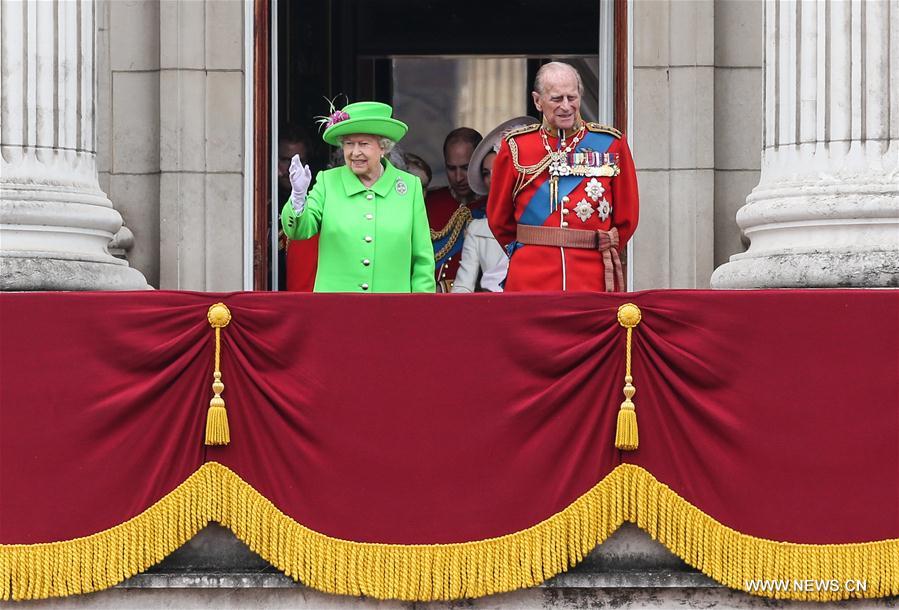 BRITAIN-LONDON-ROYAL-QUEEN-BIRTHDAY CELEBRATION