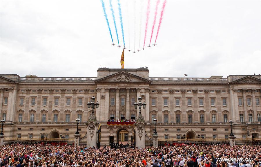 BRITAIN-LONDON-ROYAL-QUEEN-BIRTHDAY CELEBRATION