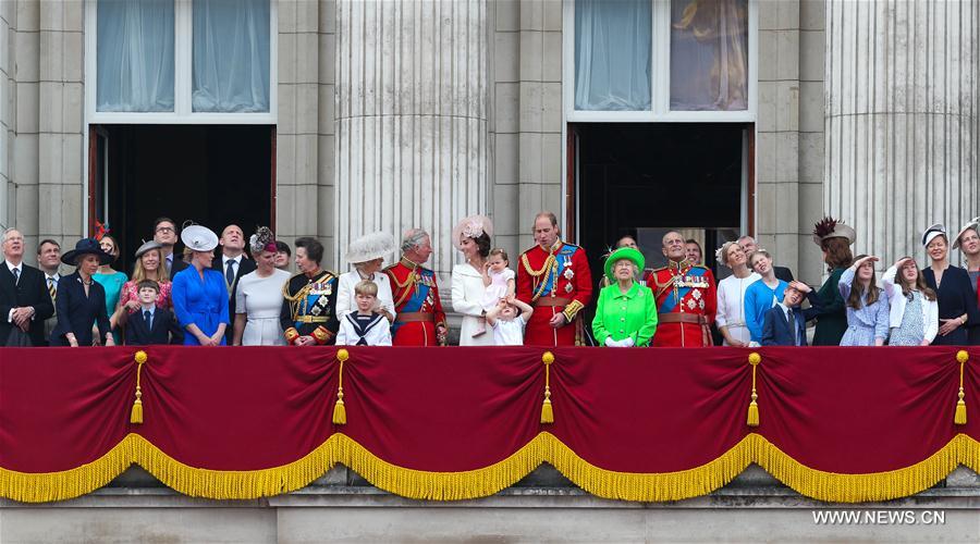 BRITAIN-LONDON-ROYAL-QUEEN-BIRTHDAY CELEBRATION