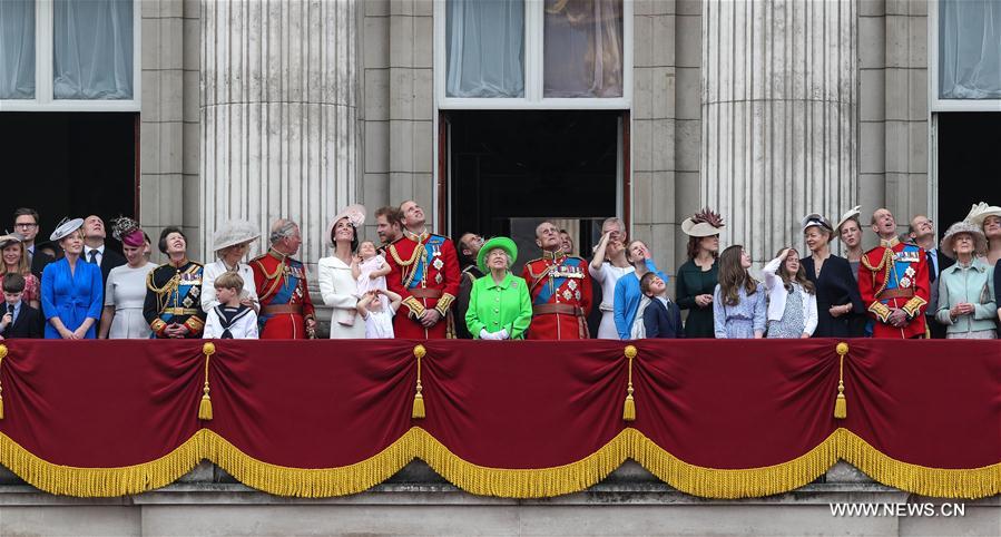 BRITAIN-LONDON-ROYAL-QUEEN-BIRTHDAY CELEBRATION