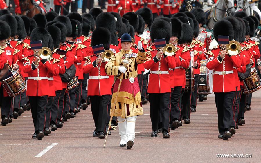 BRITAIN-LONDON-ROYAL-QUEEN-BIRTHDAY CELEBRATION