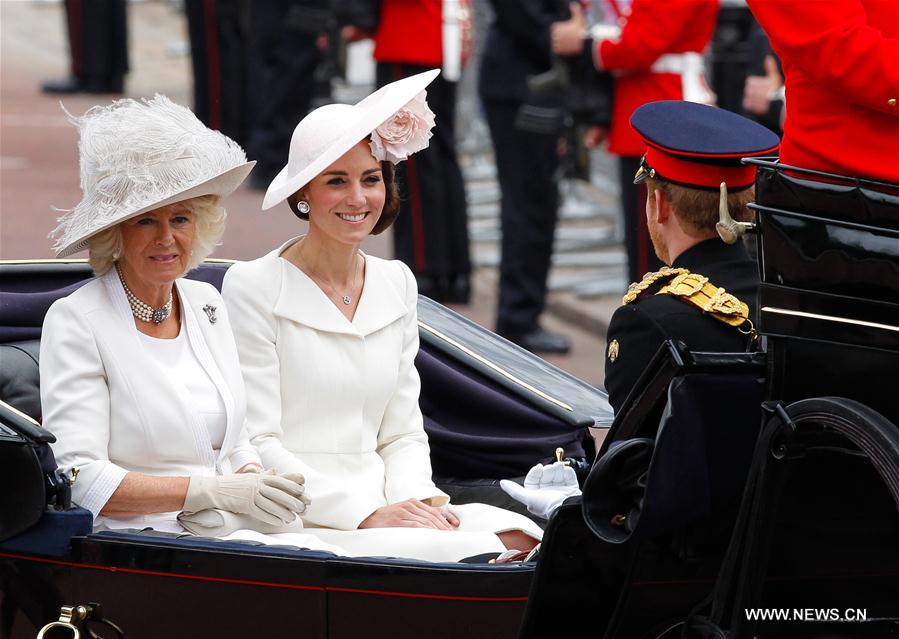 BRITAIN-LONDON-ROYAL-QUEEN-BIRTHDAY CELEBRATION