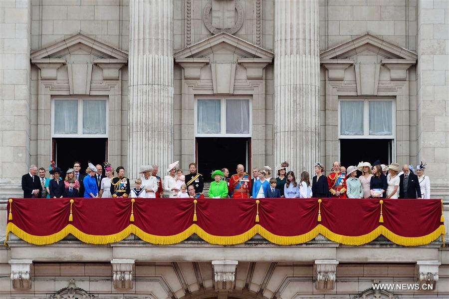 BRITAIN-LONDON-ROYAL-QUEEN-BIRTHDAY CELEBRATION