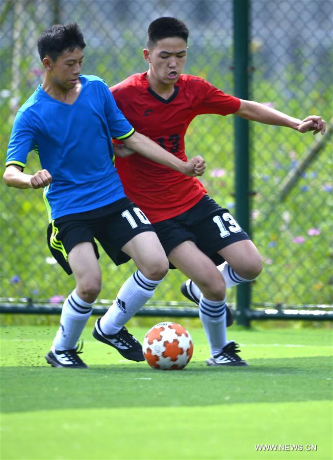 #CHINA-HUBEI-ENSHI-JUVENILE FOOTBALL GAME (CN)