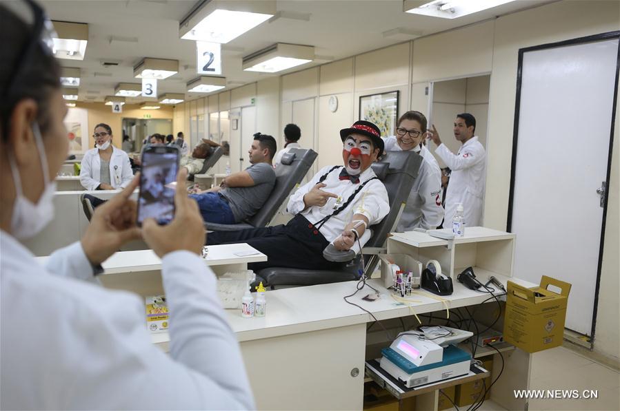 BRAZIL-SAO PAULO-WORLD BLOOD DONOR DAY