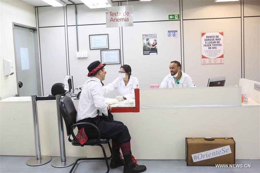 BRAZIL-SAO PAULO-WORLD BLOOD DONOR DAY