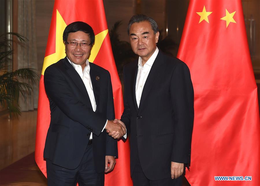 CHINA-YUXI-WANG YI-FM-VIETNAM-MEETING (CN)