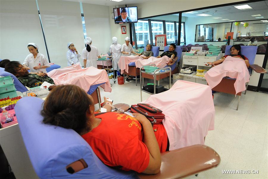 THAILAND-BANGKOK-WORLD BLOOD DONOR DAY