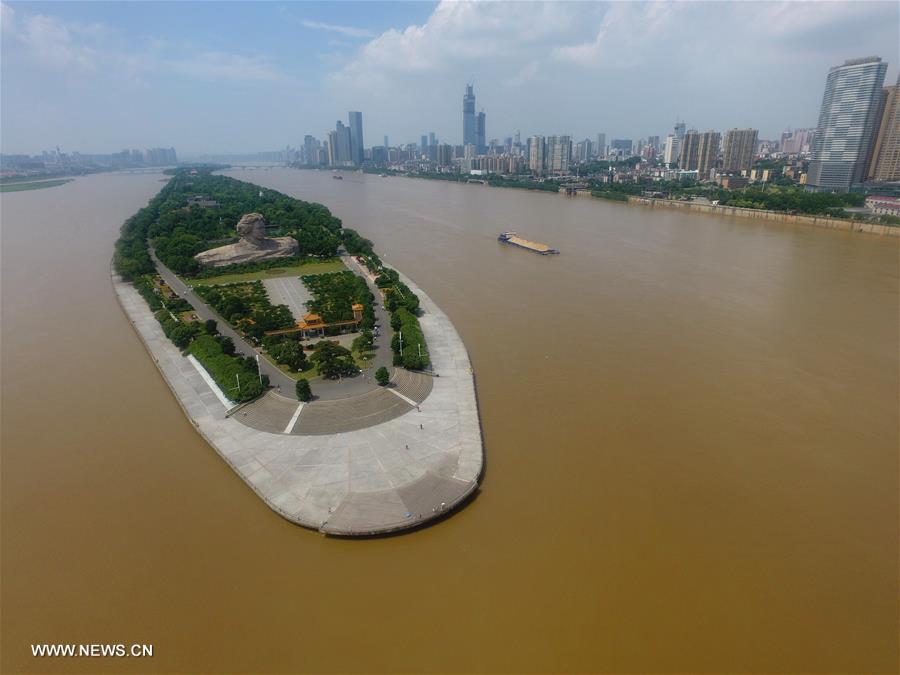 CHINA-HUNAN-XIANGJIANG RIVER-WATER LEVEL (CN)