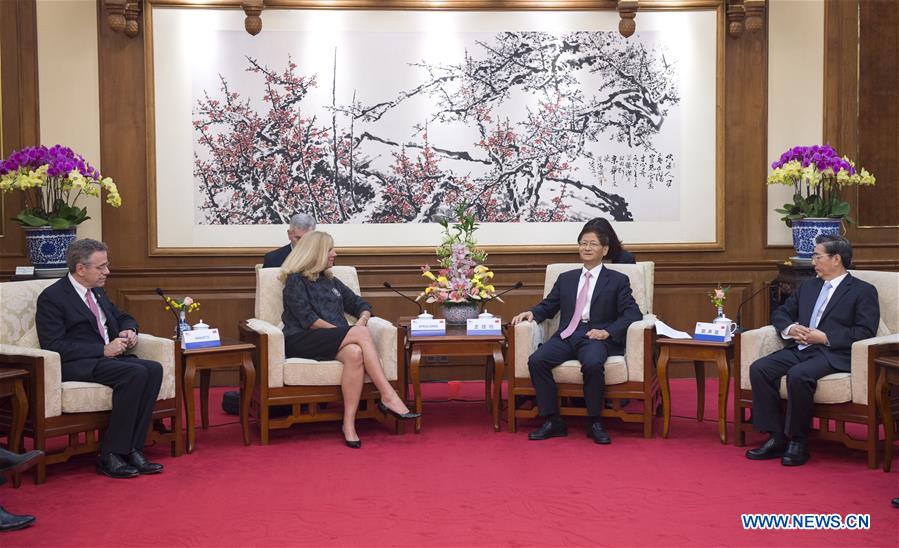 CHINA-BEIJING-U.S.-MENG JIANZHU-CYBERCRIME-DIALOGUE (CN)