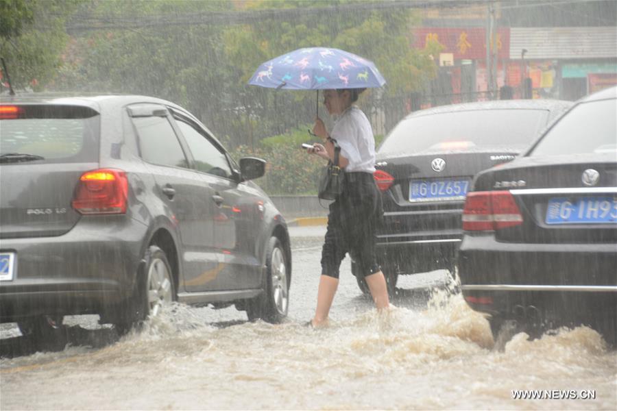 #CHINA-JIANGXI-JIUJIANG-RAINSTORM (CN) 