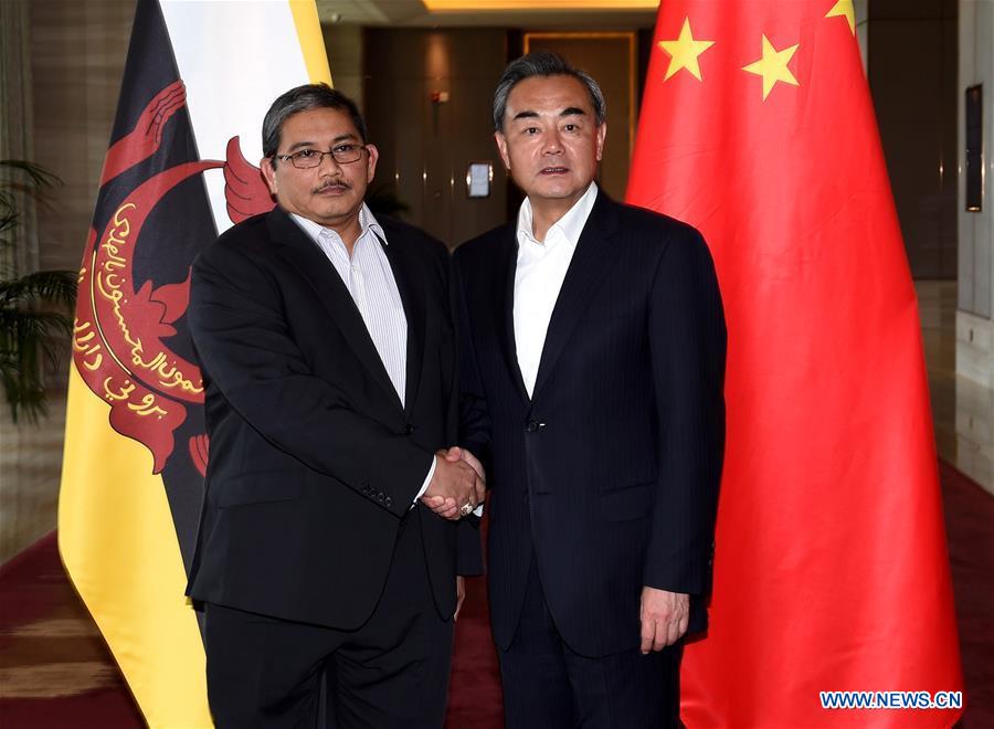 CHINA-BRUNEI-WANG YI-MEETING (CN)