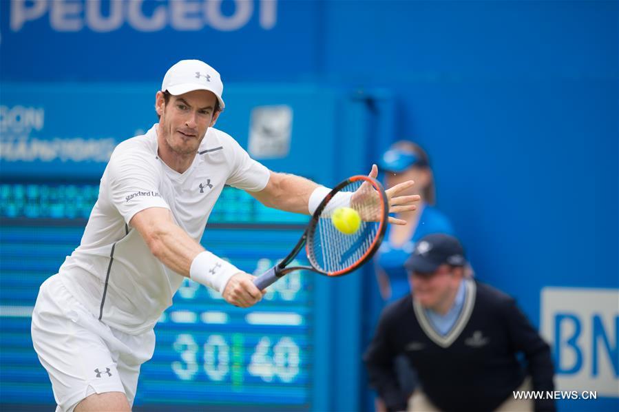 (SP)BRITAIN-LONDON-TENNIS-AEGON CHAMPIONSHIPS-MURRAY VS BEDENE