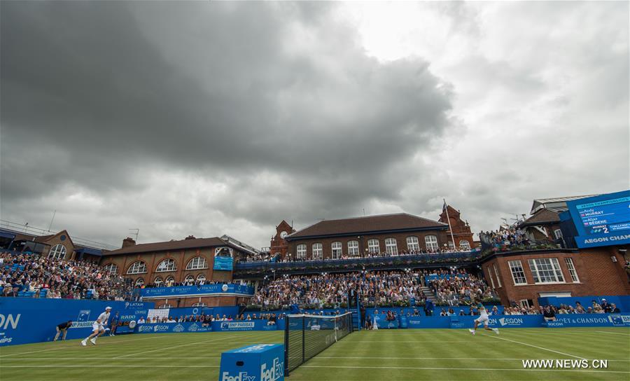 (SP)BRITAIN-LONDON-TENNIS-AEGON CHAMPIONSHIPS-MURRAY VS BEDENE