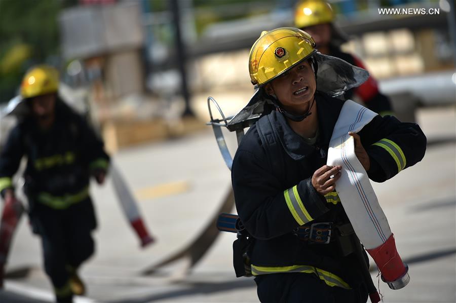 CHINA-YINCHUAN-FIRE-DRILL (CN)