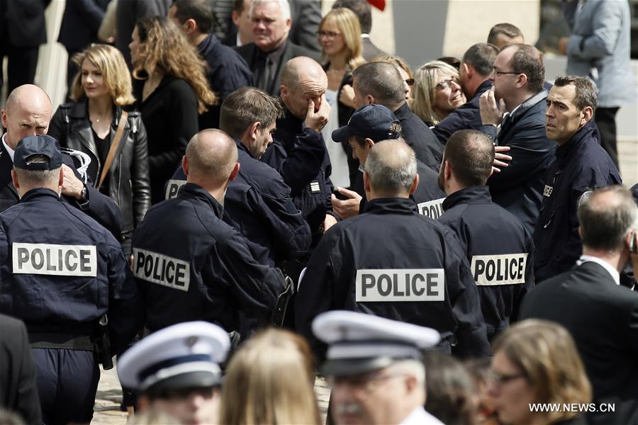 FRANCE-PARIS-HOMAGE-POLICE