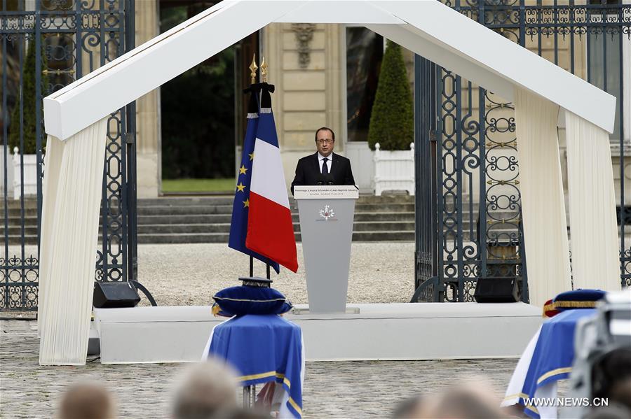 FRANCE-PARIS-HOMAGE-POLICE