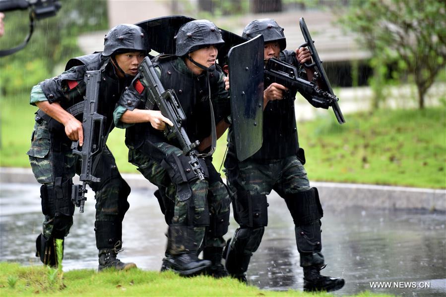 #CHINA-FUJIAN-SPECIAL OPERATION SOLDIERS-DRILL (CN)