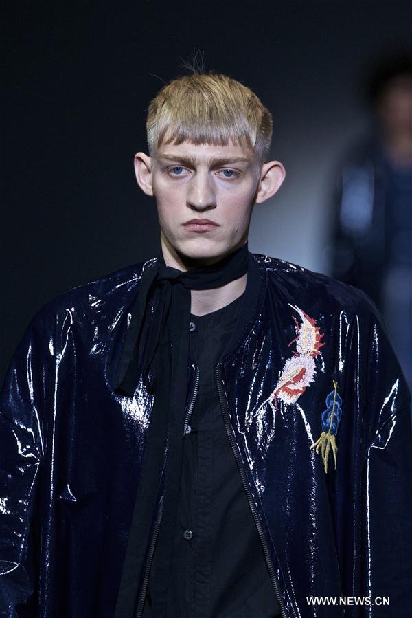 ITALY-MILAN-FASHION WEEK-MEN-CHINESE DESIGNER-MIAORAN