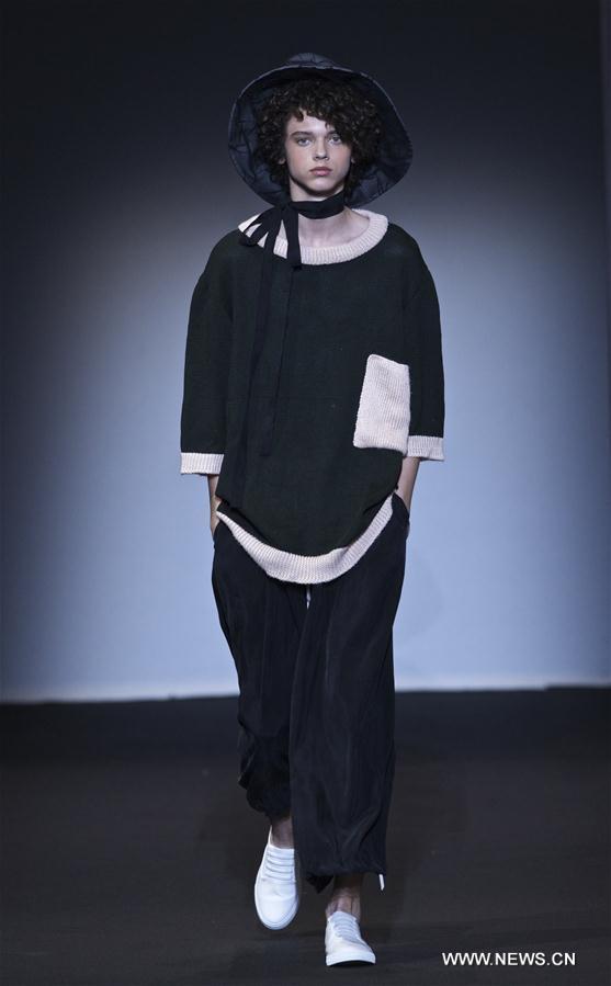 ITALY-MILAN-FASHION WEEK-MEN-CHINESE DESIGNER-MIAORAN