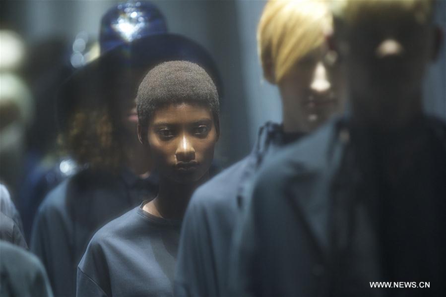 ITALY-MILAN-FASHION WEEK-MEN-CHINESE DESIGNER-MIAORAN
