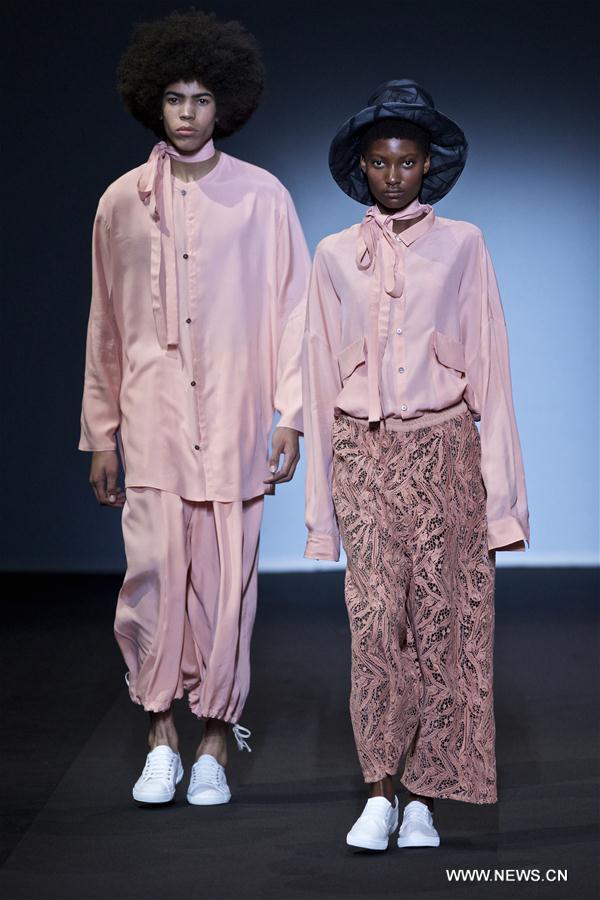 ITALY-MILAN-FASHION WEEK-MEN-CHINESE DESIGNER-MIAORAN