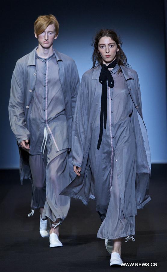 ITALY-MILAN-FASHION WEEK-MEN-CHINESE DESIGNER-MIAORAN