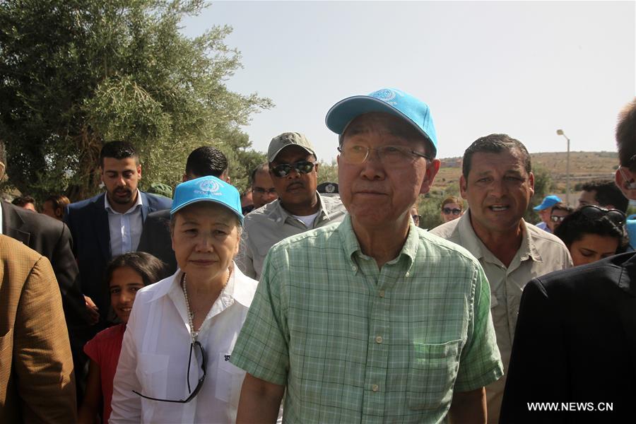 GREECE-UN-BAN KI-MOON-VISIT