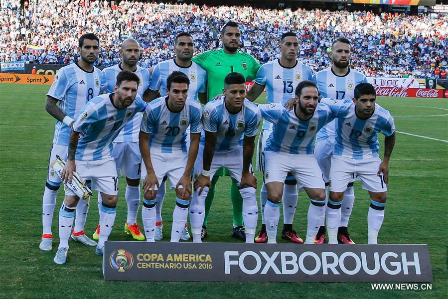 (SP)US-FOXBOROUGH-SOCCER-COPA AMERICA-QUARTERFINAL-ARG VS VEN