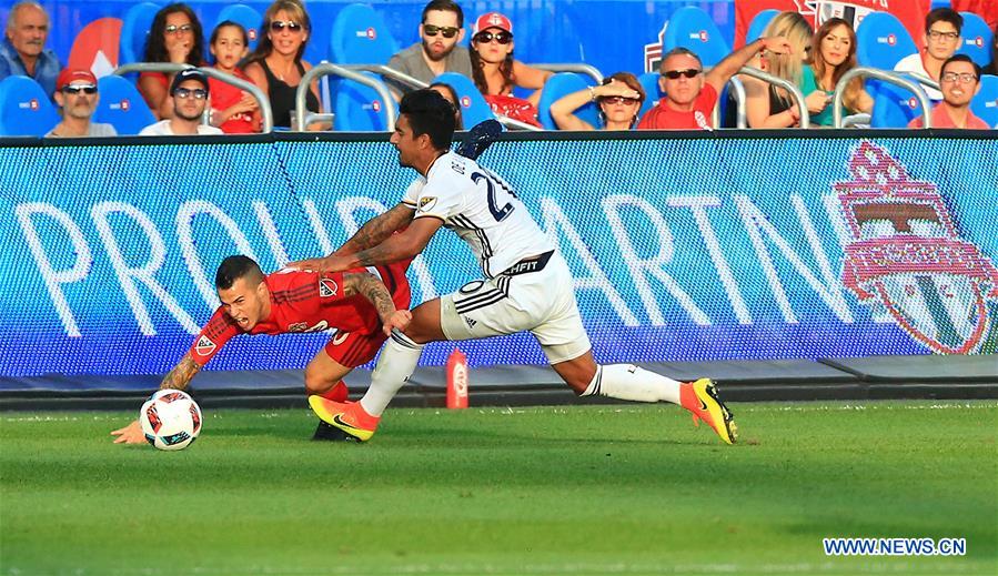 (SP)CANADA-TORONTO-SOCCER-MLS-TORONTO FC VS LA GALAXY