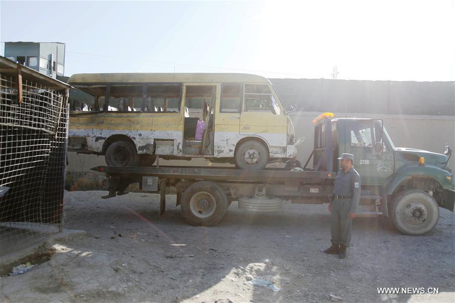 AFGHANISTAN-KABUL-SUICIDE BOMBING