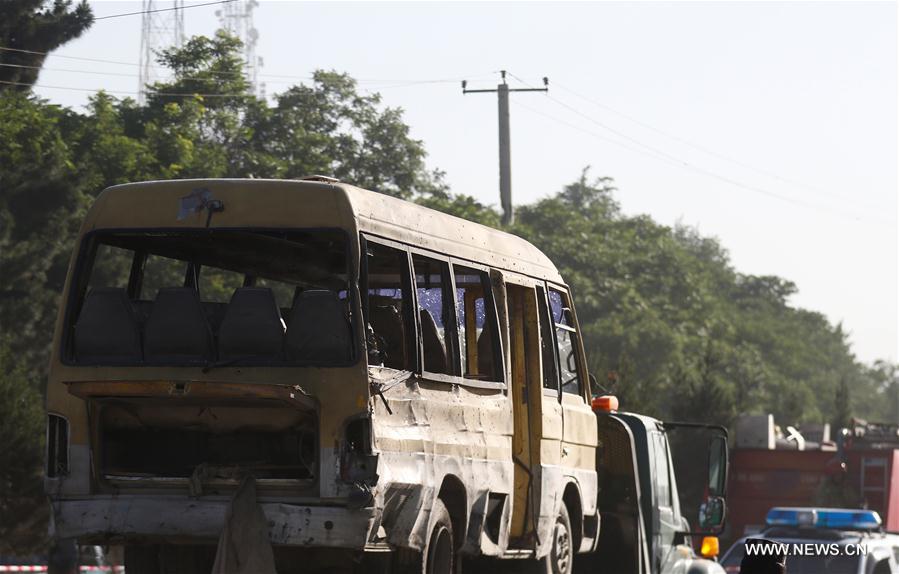 AFGHANISTAN-KABUL-SUICIDE BOMBING