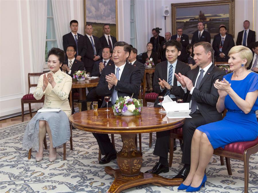 POLAND-CHINA-XI JINPING-VISIT