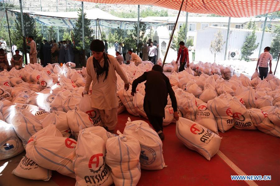 AFGHANISTAN-KABUL-RELIEF GOODS-RAMADAN