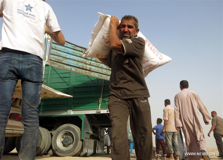 IRAQ-FALLUJAH-INTERNALLY DISPLACED PEOPLE