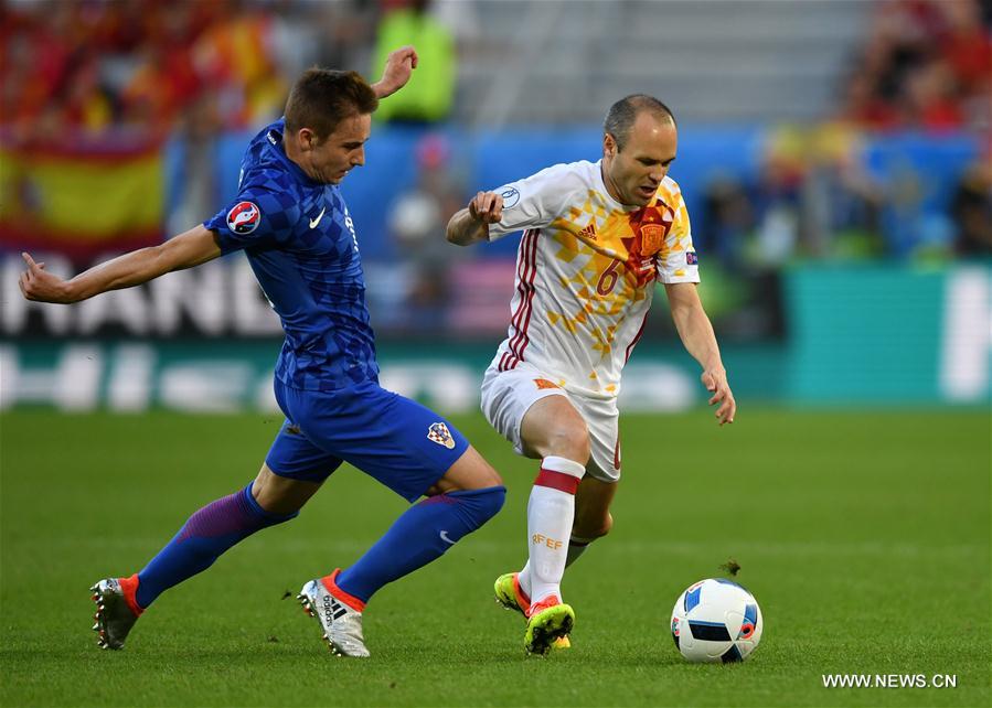 (SP)FRANCE-BORDEAUX-SOCCER-EURO 2016-GROUP D-SPAIN VS CROATIA