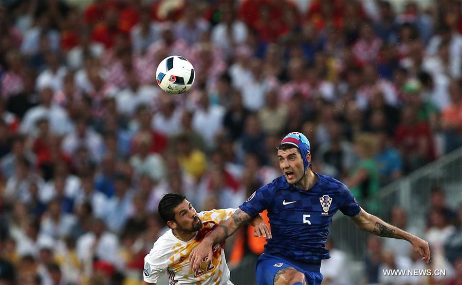 (SP)FRANCE-BORDEAUX-SOCCER-EURO 2016-GROUP D-SPAIN VS CROATIA