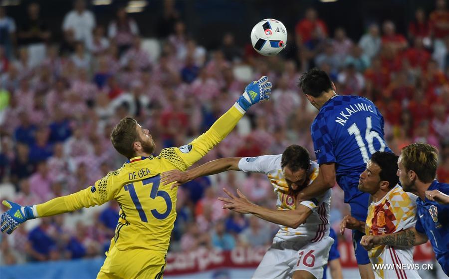 (SP)FRANCE-BORDEAUX-SOCCER-EURO 2016-GROUP D-SPAIN VS CROATIA