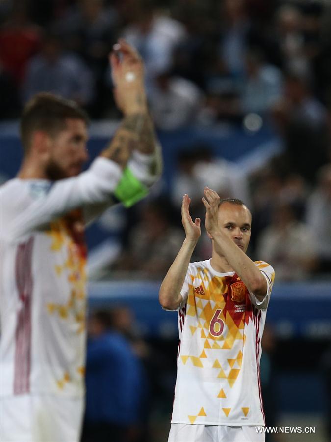 (SP)FRANCE-BORDEAUX-SOCCER-EURO 2016-GROUP D-SPAIN VS CROATIA