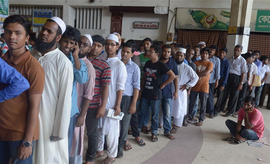 BANGLADESH-DHAKA-EID-AL-FITR-TRANSPORTATION