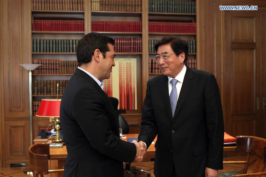 GREECE-ATHENS-CHINA-GUO JINLONG-VISIT