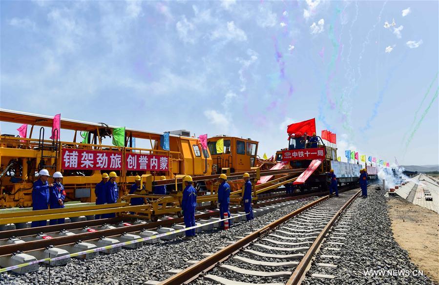 CHINA-HOHHOT-ZHANGJIAKOU RAILWAY-CONSTRUCTION (CN)