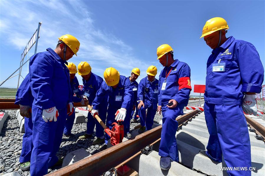 CHINA-HOHHOT-ZHANGJIAKOU RAILWAY-CONSTRUCTION (CN)